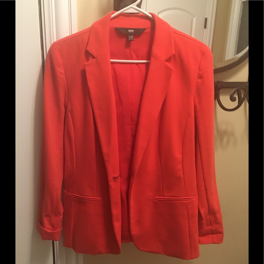 Orange jacket